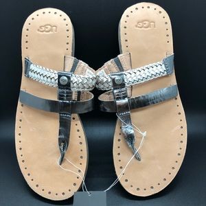 NEW Ugg Women’s Leather Thong Sandals